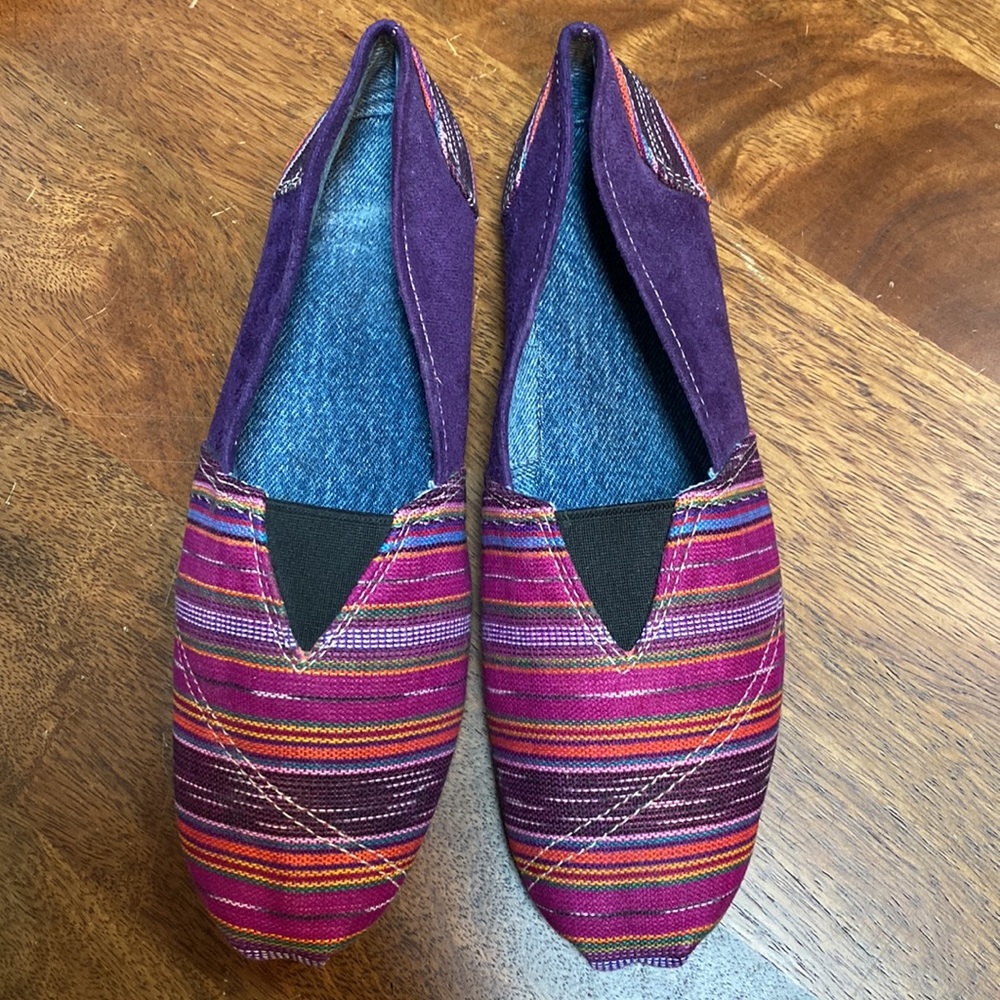 Puma Colorful Striped Slip Ons